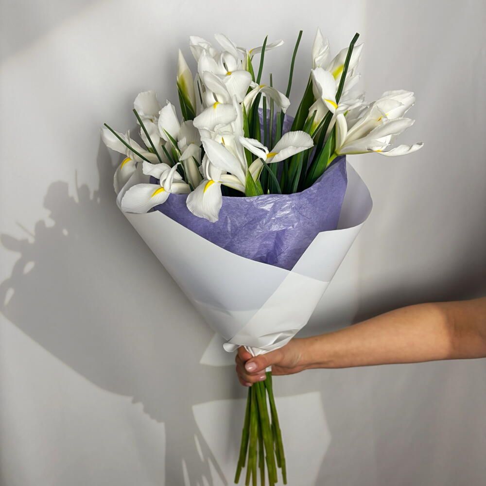 Ramo de iris blancos