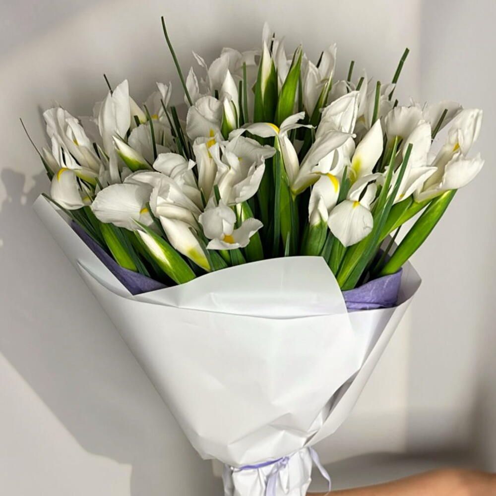 Ramo de iris blancos